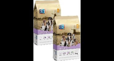 Carocroc Small Breed Vlees&Gevogelte&Rijst - Hondenvoer - 2 x 3 kg