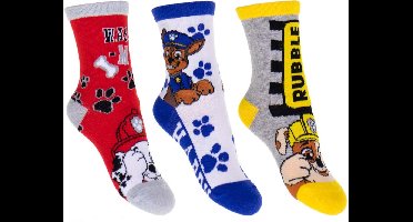Paw Patrol Sokken -Expressions - 3 paar - maat 23/26