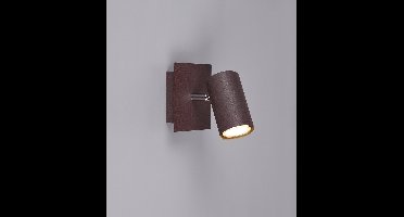 TRIO MARLEY - Spot - Roestkleur - excl. 1x GU10 3 W - Plafondbevestiging - Wandmontage