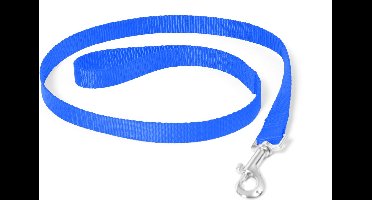 Duvo+ Nylon leiband donkerblauw 120 cm - 10 mm