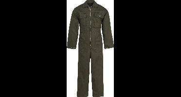 STØRVIK Nicky Kinderoverall 100% Katoen - Jongens & Meisjes - Overall Kinderen - 9/18 maanden - Maat 80/86 - Olijfgroen