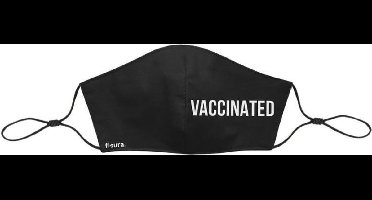 Fisura Mondkapje Vaccinated Polyester Zwart One-size