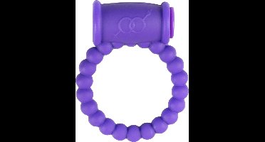 Cockring Met Vibrator - Paars