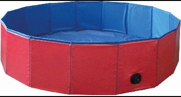 Hondenzwembad sterk en opvouwbaar 80x20 cm