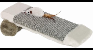 Nobby krabplank patty grijs/zwart - 35 x 14 x 9 cm