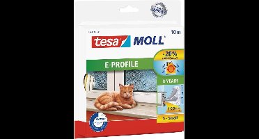 tesa E-PROFILE 05445-00100-00 Afdichtingstape tesamoll Wit (l x b) 10 m x 9 mm 1 stuk(s)