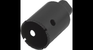 wolfcraft - Diamantboor 40mm voor Haakse Slijper - Tegelboor 40 mm - Diamant Gatenzaag - 5944000