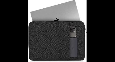 Hoes Geschikt voor MacBook Pro 14 Inch (2021-2024) Hoes hoes Sleeve Spatwater proof Zwart - Mabook Pro 14 hoes met handvat & ruimte voor accessoires - Hoes Geschikt voor Macbook M4 2024 hoes - Hoes Geschikt voor Macbook Pro 14 M3 case