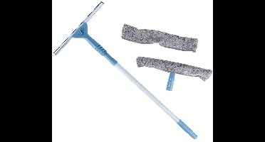 Ultra Clean - Telescoop Mop Voor Ramen - 50-95 cm - Extra Vullingen - Microvezel