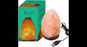 RVV® Himalaya Zoutlamp - Zoutlamp - Veelkleurig - 8cm x 10cm x 10cm