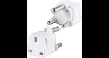 Reisadapter Zuid-Afrika Type M - Universele Adapter VK naar Zuid-Afrika (2 stuks)