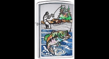 Zippo aansteker Fisherman in Fuzion