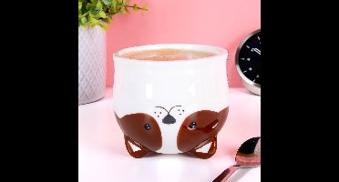 Ondersteboven Hond Mok van Winkee