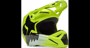 FOX V1 Youth Shield Geel Kinder Crosshelm - Maat YM - Helm