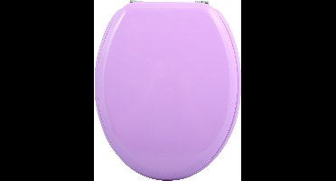 WC - bril - scharnieren van roestvrij staal hoogwaardige en stabiele - set van 1 - 36L x 5B cm - 3,38 Kilogram - Lila