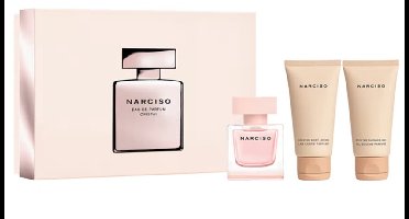 Narciso Rodriguez - Narciso Cristal EDP 50 ml + Body Lotion 50 ml + Shower Gel 50 ml - Geschenkset Dames