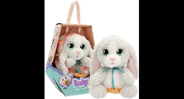 Baby Paws konijntje Bunny - Interactieve pluchen knuffel