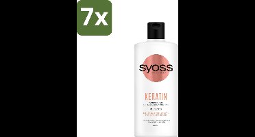 Syoss Keratin Conditioner - Crèmespoeling - Keratine - 440 ml - Bulkverpakking - 7 stuks