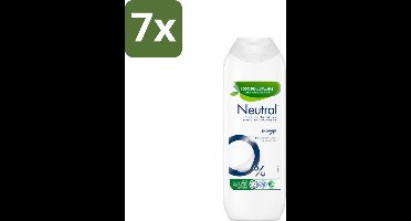 Neutral - Douchegel - Gevoelige Huid - 0% Kleurstof & Parfum - Met Plantaardige Glycerine - 250 ml - Bulkverpakking - 7 stuks