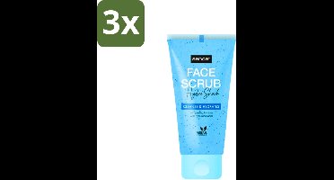 Sence - Alle Huidtypes - Gezichtsscrub - Exfoliërend - 150 ml - Bulkverpakking - 3 stuks