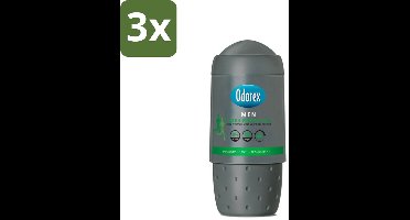 Odorex Deodorant Roller For Men Fresh Protection 50 ml - Bulkverpakking - 3 stuks