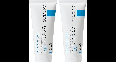 La Roche-Posay Cicaplast B5+ Balsem - Voor een gevoelige huid - Tribioma, Vitamine B5 en Madecassoside - Voordeel bundel 2x 100ml