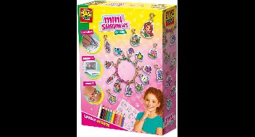 SES Creative - Mini Shrinkies - Charms Lovely Ocean - Bedelarmbanden - Krimpfolie - Oceaandieren - Zeemeermin - Zelf Bedels Maken - Knutselen Meisjes - Made in Holland - Vanaf 5 jaar