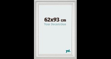 Your Decoration - Fotolijst 62x93 cm - MDF - Wit Geveegd - Lazio