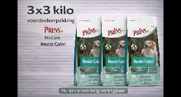 Prins ProCare Resist Calm - 3x 3kg Voordeelverpakking