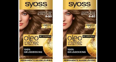 SYOSS Oleo Intense 6-80 Caramelblond 2 Stuks