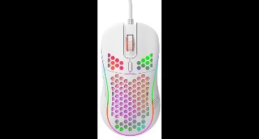 Ergonomische Gaming-muis met DPI Verstelbaar tot 7200 en RGB-verlichting voor PC en Laptop