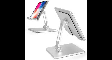 Verstelbare Tablet Stand voor 4-15.6" Tablets en Mobiele telefoons - Opvouwbaar en Hoekverstelbaar