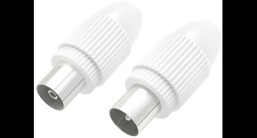 Hama Coax-set Connector/koppeling Klembaar