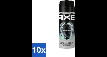 Axe Anti-Transpirant Spray Apollo 150 ml - Bulkverpakking - 10 stuks
