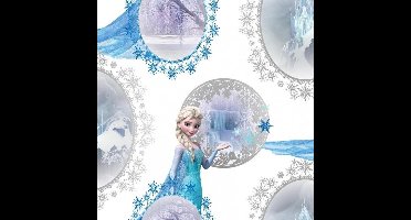Frozen Behang voor de Kinderkamer - Disney - Papierbehang - 0,52 x 10,05 m.