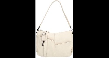 Beagles Lourenza Schoudertas - Crossbody - Dames - Schouderband - Praktisch - Dames Tas - Crème
