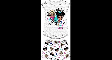 LOL Suprise Zomerset Meisjes Shortama Maat 104 - 4 jaar Grijs