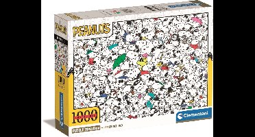 Clementoni - Puzzel - 1000 Stukjes - Impossible Peanuts - Puzzel Voor Volwassenen