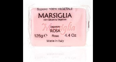 Plantaardige Marseille Zeep Roze Geur - Milde Reiniging 125 gram