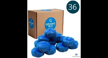 QeramiQ Blue Fresh Blocks - toiletblokjes - doos - 36 stuks