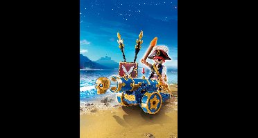 Officier met blauw kanon / Corsaire avec canon bleu