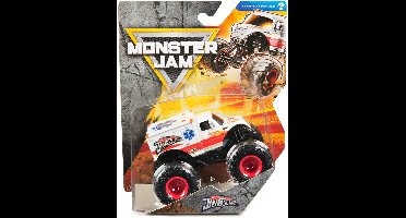 Hot Wheels Monster Jam truck Jambulance - monstertruck 9 cm schaal 1:64