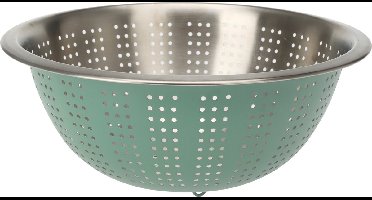 Vergiet RVS 28 cm in de kleur Ice White