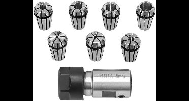 ER11 Precision Collet Set & 5mm Motor Shaft Holder Extension For CNC Engraving Machine & Milling Lathe Tools