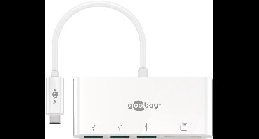 Goobay 40759 interface hub USB Type-C Wit