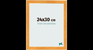 Your Decoration - Fotolijst 24x30 cm - MDF - Oranje - Pisa
