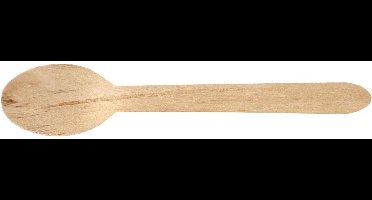 Houten Lepels – 16 cm (250 stuks)