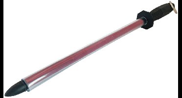 Westmark messenslijper + staafbescherming, lengte: 50,6 cm, sinterrobijn/kunststof, Sieger-Long-Life, rood/zwart, 197222E6