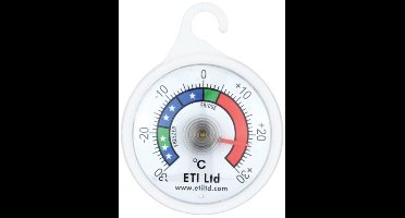 ETI - Koelkastthermometer 52mm - Nauwkeurige Koelkast & Vriezer Thermometer