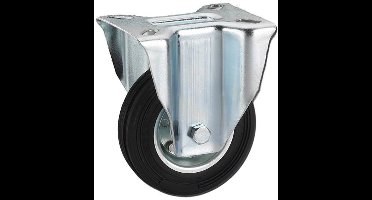 Dörner + Helmer - Bokwiel - 80mm - met schroefplaat - 50kg